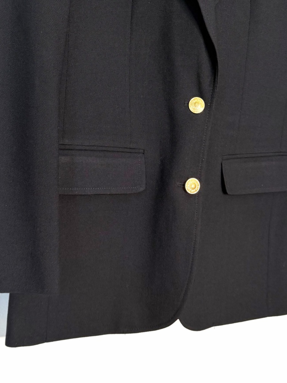 Edward’s Black Essential Polyester Blazer Size 0T - Picture 5 of 9